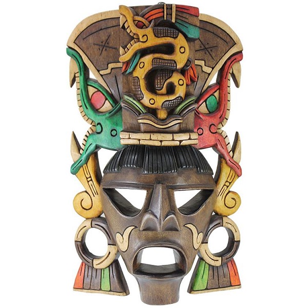 Tipik şaman maskesi