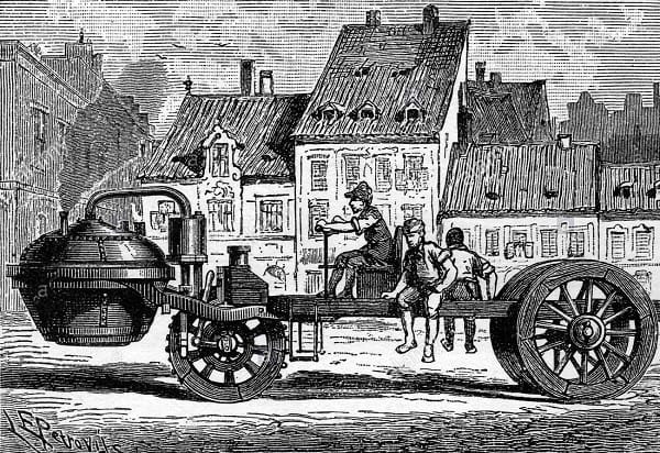 İlk buhar arabası - 1769 - 70
