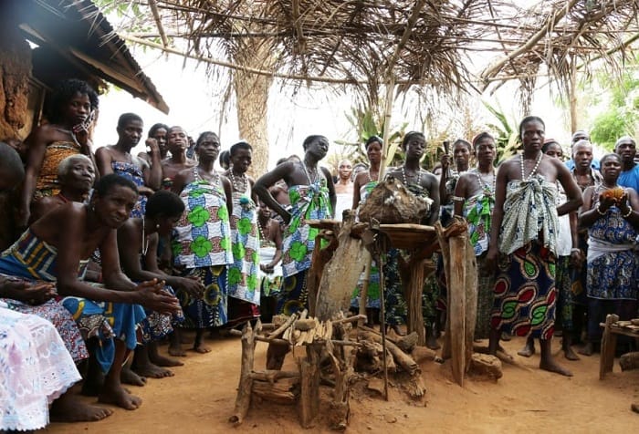 Vudu törenlerinin çıkış yeri Karayipler'deki Benin ve Togo'dur.