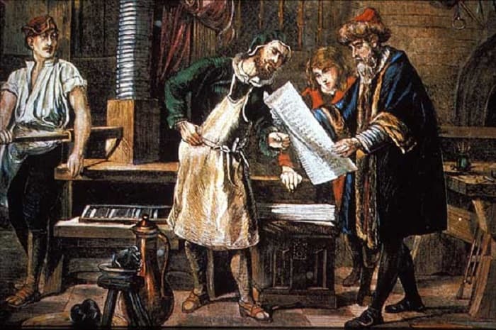 Johannes Gutenberg'in eğitimin gelişmesinde katkısı çok önemli