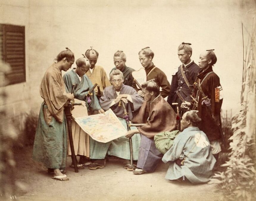 Satsuma samurai during boshin war period