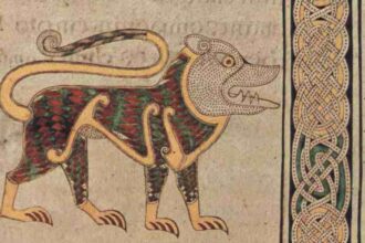 lion from the book of durrow