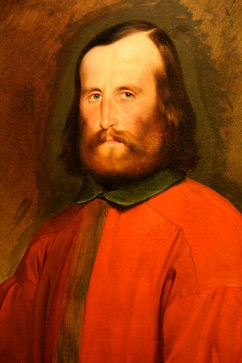Garibaldi'nin 1848 yılındaki portresi