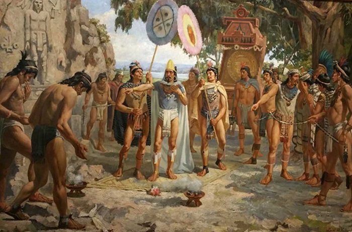 Aztek uygarlığının yıkılışı ve II. Montezuma'nın ölümü