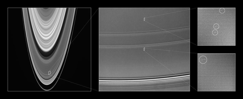 Satürn'ün halkalarının yapısı