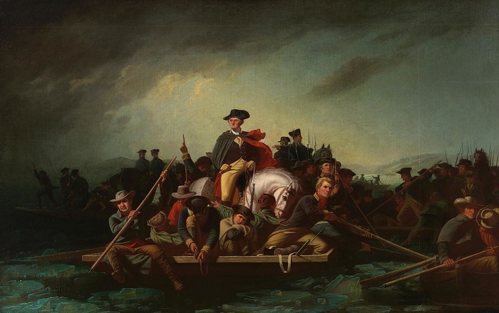 Amerikan Bağımsızlık Savaşı / George Washington's crossing of the Delaware River