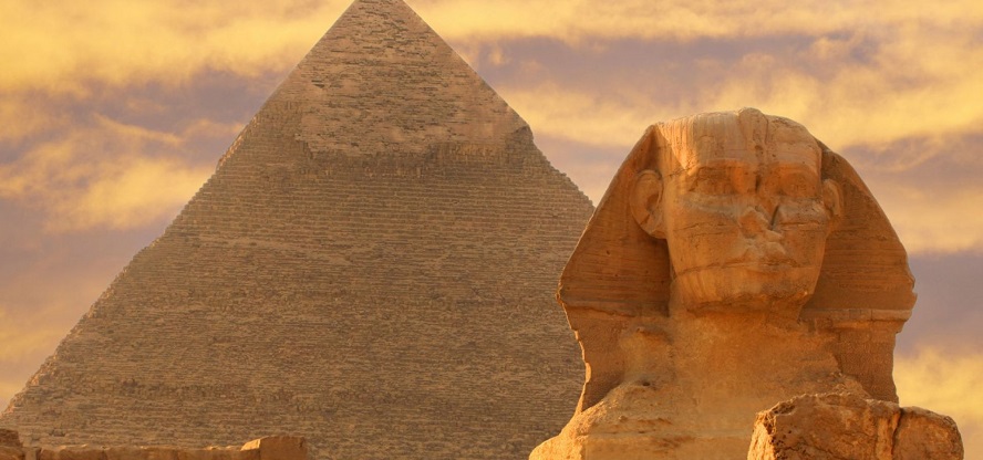 en büyük piramitler sfenks ve kefren khafre piramit