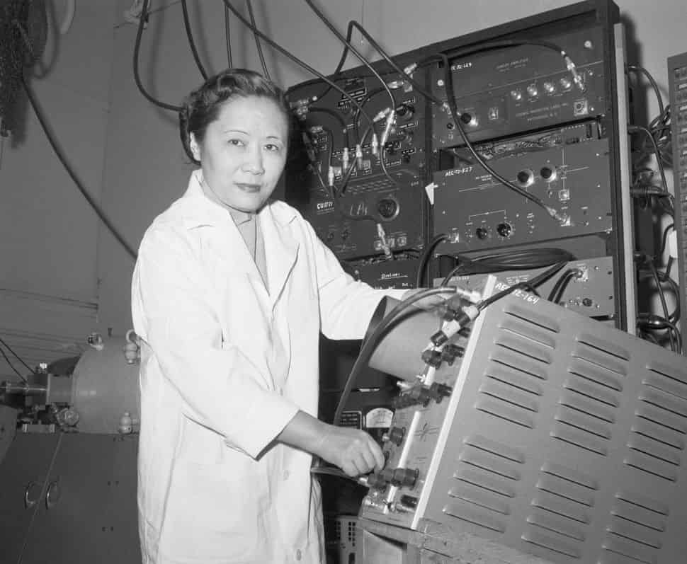 çinli kadın bilimci Chien-Shiung Wu
