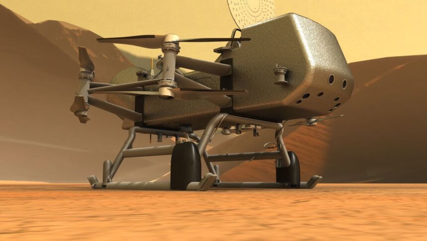 satürn titan dragonfly