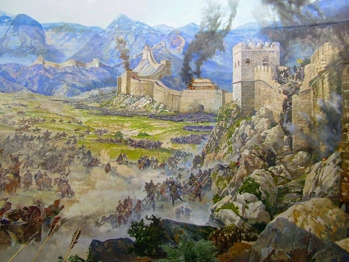Moğolların Çin Seddi'ni aşması oldukça önemliydi.