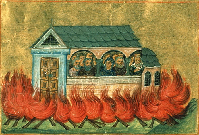 20,000 Martyrs of Nicomedia / Roma'nın hristiyanlık dinine geçişi
