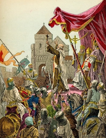 1902 Grobet 1095 Pierre L'Ermite preche la premiere croisade
