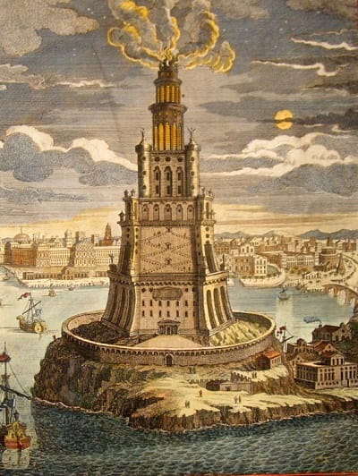Dünyanın yedi harikası İskenderiye Feneri / The Lighthouse of Alexandria