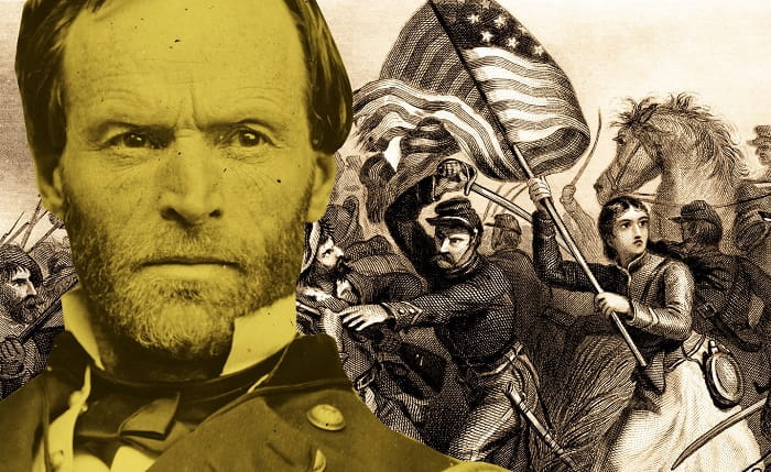 1860'da, General Sherman Güneyli dostuna şu öngörüde bulundu: ''Hiçbir zaman sadece ziraatçilerden oluşan bir ulusun, makinecilerden oluşan bir ulusa karşı başarılı bir savaş yürüttüğü olmamıştır... Siz de yenilmeye mahkumsunuz.''