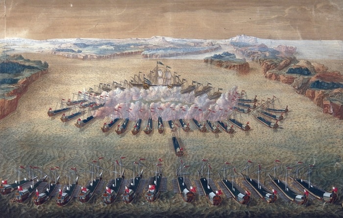 Rusya'nın 1714 yılında İsveç'e karşı kazandığı Gangut zaferi Avrupa'da kadırgaların kullanıldığı son önemli savaştı / Petro