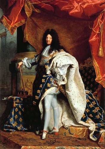 XIV. Louis lüksü seven ve o dönem için ilginç giyim tarzları edinmiş bir kraldı