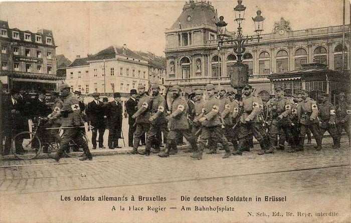 Birinci Dünya Savaşı sırasında Belçika'nın Almanlar tarafından işgali