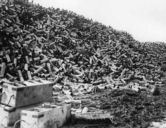 Savaşın yaşandığı hafta 1,5 milyondan fazla mermi ateşlendi / Verdun - Somme