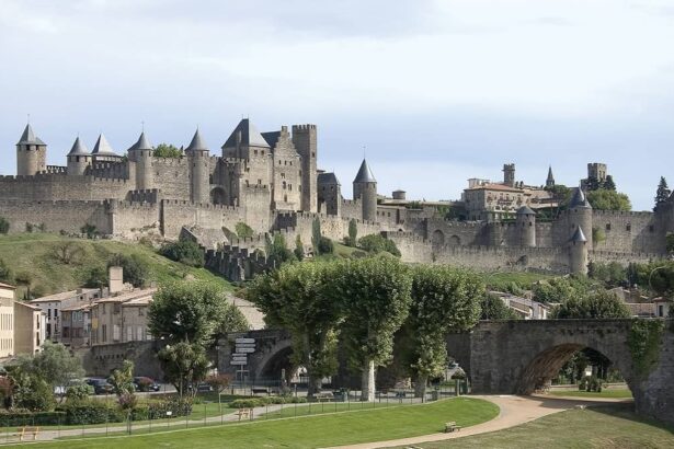 Kentin Ortaçağ tahkimatı, Carcassonne, Fransa