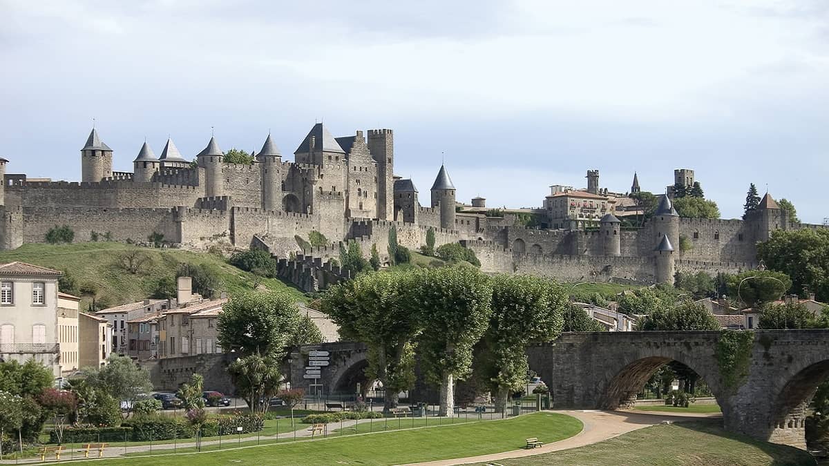 Kentin Ortaçağ tahkimatı, Carcassonne, Fransa