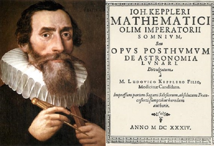Kepler, bilimkurgu'nun babası olarak da bilinir. İlk kitabı  Somnium ("The Dream")