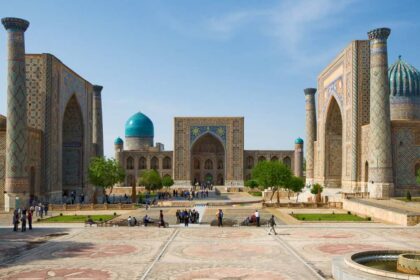 samarkand kenti özbekistan fotoğrafı