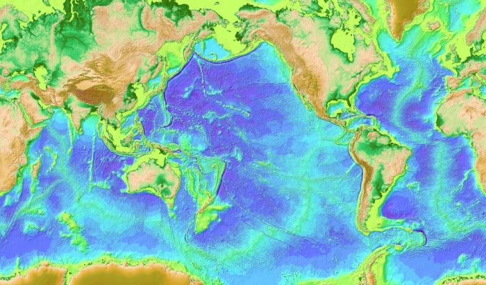 dünya okyanuslarının deniz seviyesinin uydu görüntü ile ölçümü