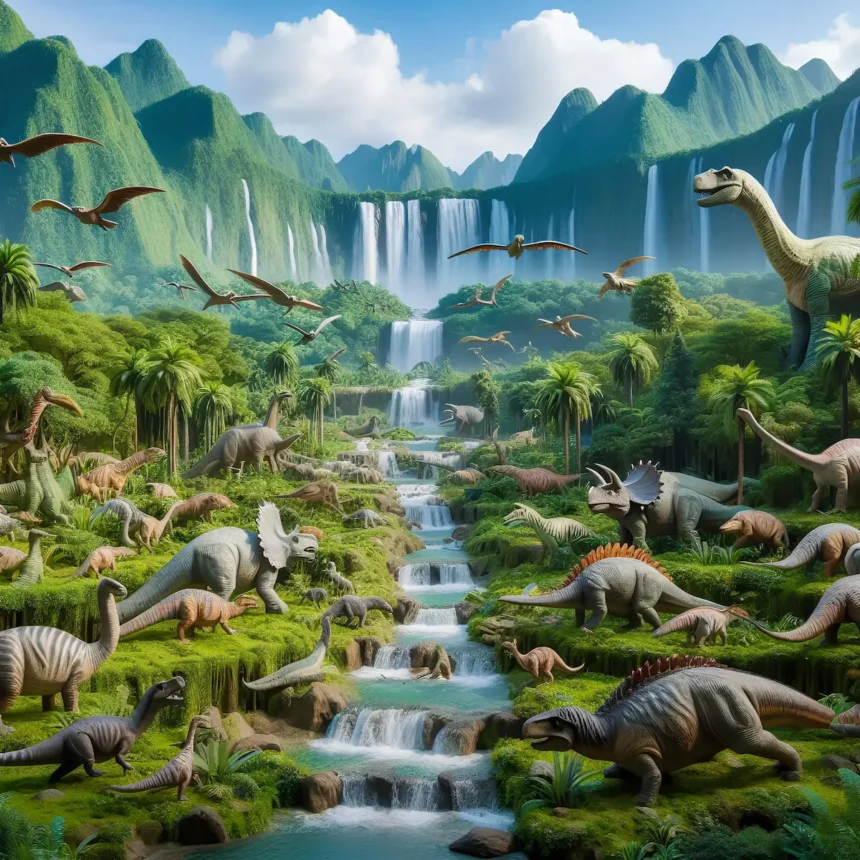 dinozorların yaşadığı yerler