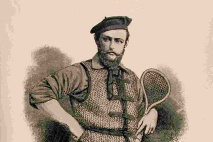  "Modern tenisin babası" Binbaşı Walter Wingfield, 1873