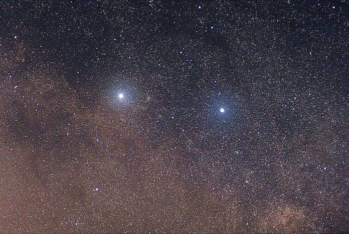 Dünya'ya en yakın yıldızlar alfa centauri ikinci sırada