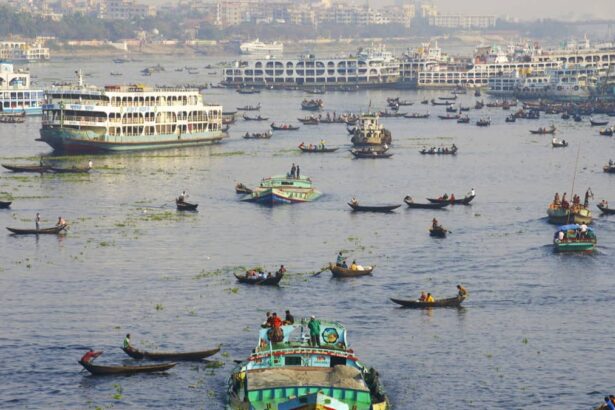 Bangladeş dakka Buriganga-nehri