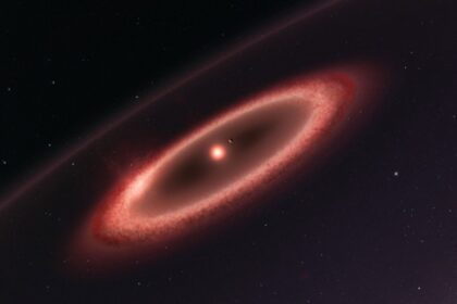 Dünya'ya en yakın yıldız Proxima Centauri çevresindeki toz kemeri