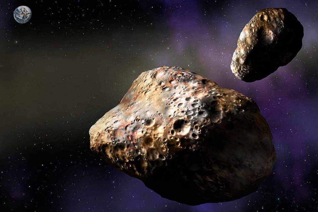asteroit ve dünya