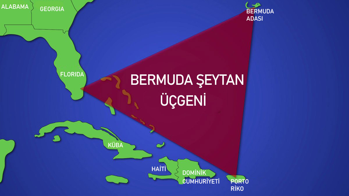 Bermuda Şeytan Üçgeni nedir? Konumu,