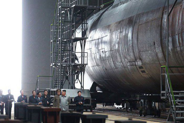 kuzey kore nükleer denizaltısı