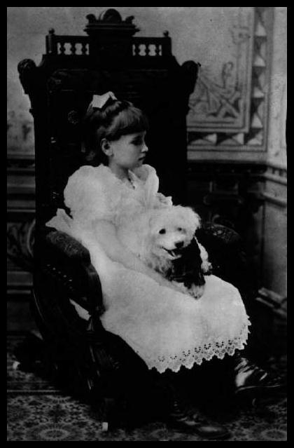 Helen Keller 1887'de çocukken