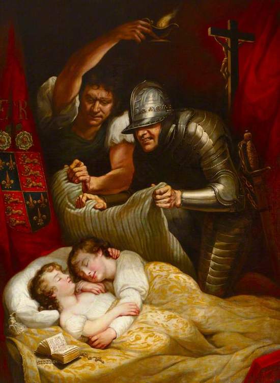 Güller Savaşı döneminde V. Edward'ın (1470-1483) ve York Dükü Richard'ın (1473-1483) haince hapsedildikleri kulede öldürülmesi.