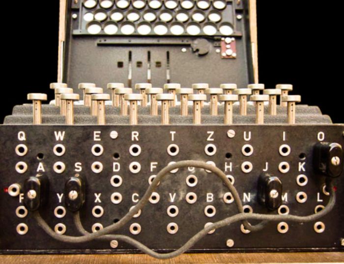 Enigma'nın dağıtım tablosu (plugboard)