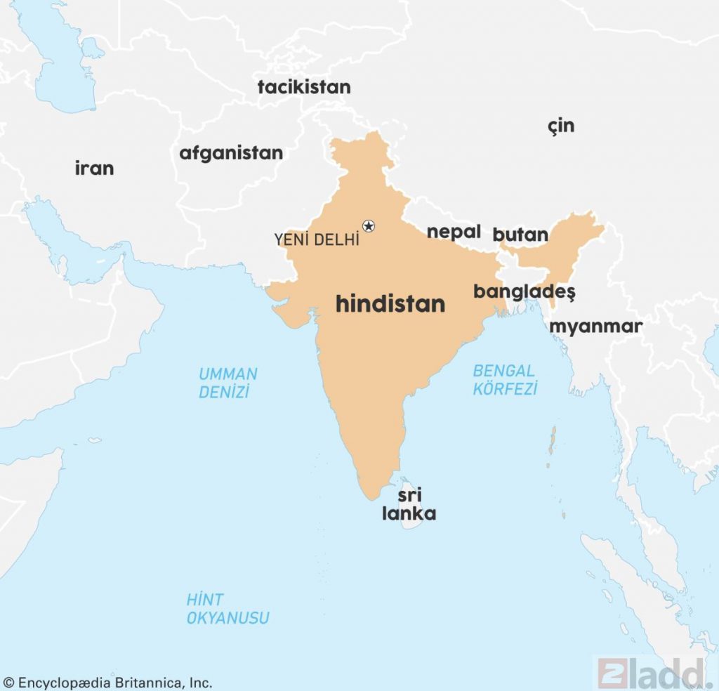 Hindistan haritası