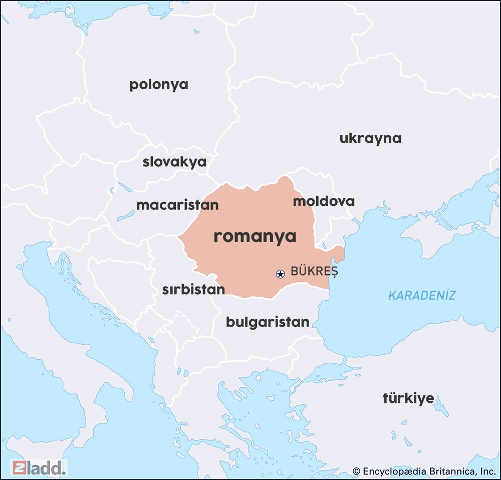 dünya haritası ROMANYA
