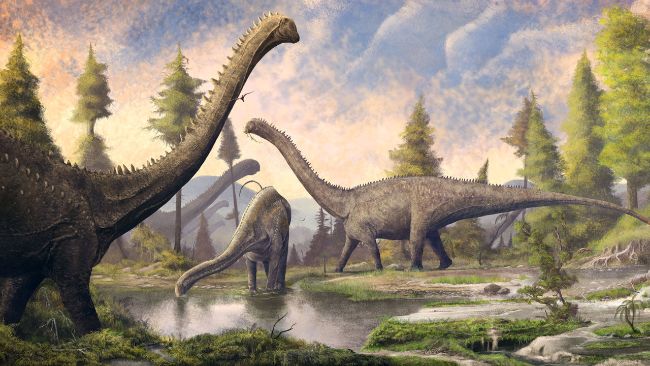En bilinen dinozor türleri cinsi Sauropod