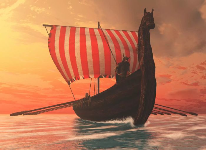 hakkında az şey bilinen antik imparatorluk vikingler