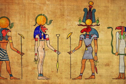 Mısır yaratılış mitleri, insanın yaratılışı ve Mısır tufanı