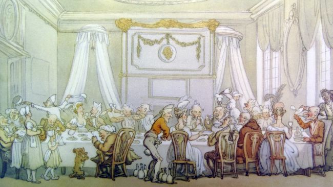 restoranın tarihi: Fransa, Paris'te tabldot