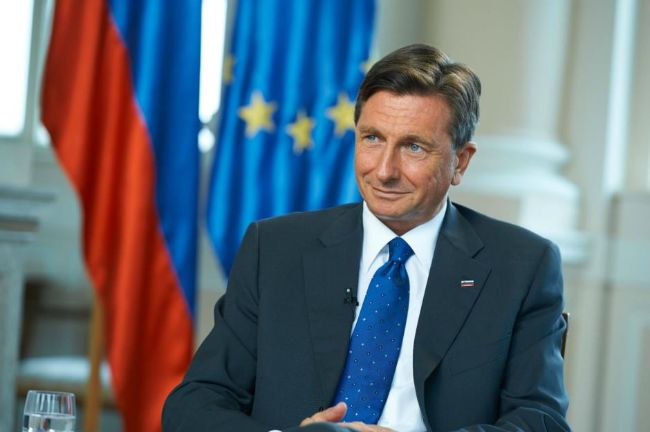 Slovenya başkanı Borut Pahor