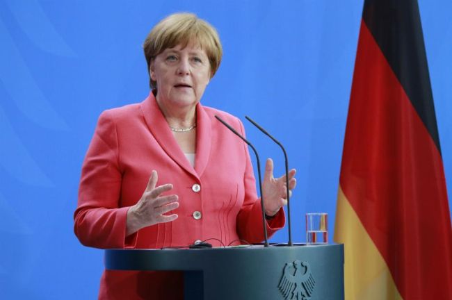 Almanya şansölyesi Angela Merkel