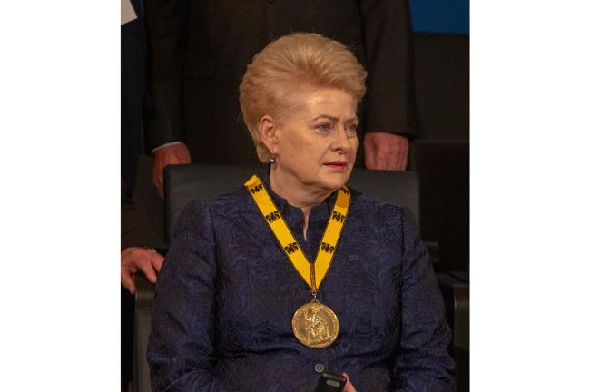Litvanya eski cumhurbaşkanı Dalia Grybauskaitė