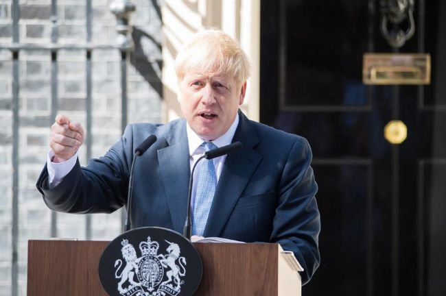 İngiltere başbakanı Boris Johnson