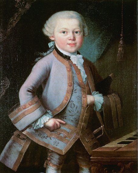 Wolfgang Amadeus Mozart'ın çocukluğu