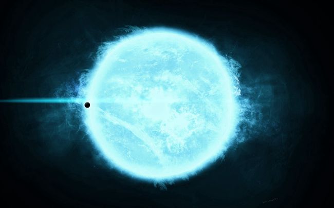 Vega yıldızının teorik görüntüsü